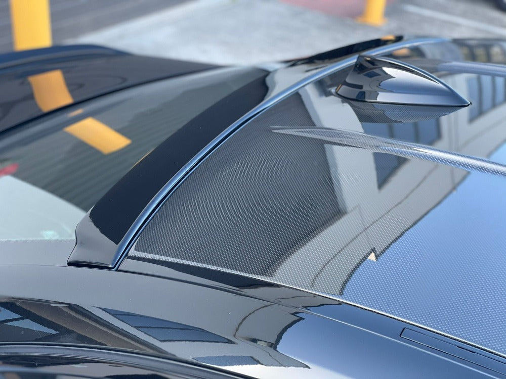 Exon Gloss Black AC Style Rear Roof Spoiler suit BMW G80 M3 & 3-Series G20 - MODE Auto Concepts