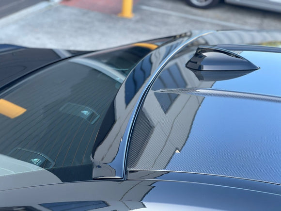 Exon Gloss Black AC Style Rear Roof Spoiler suit BMW G80 M3 & 3-Series G20 - MODE Auto Concepts