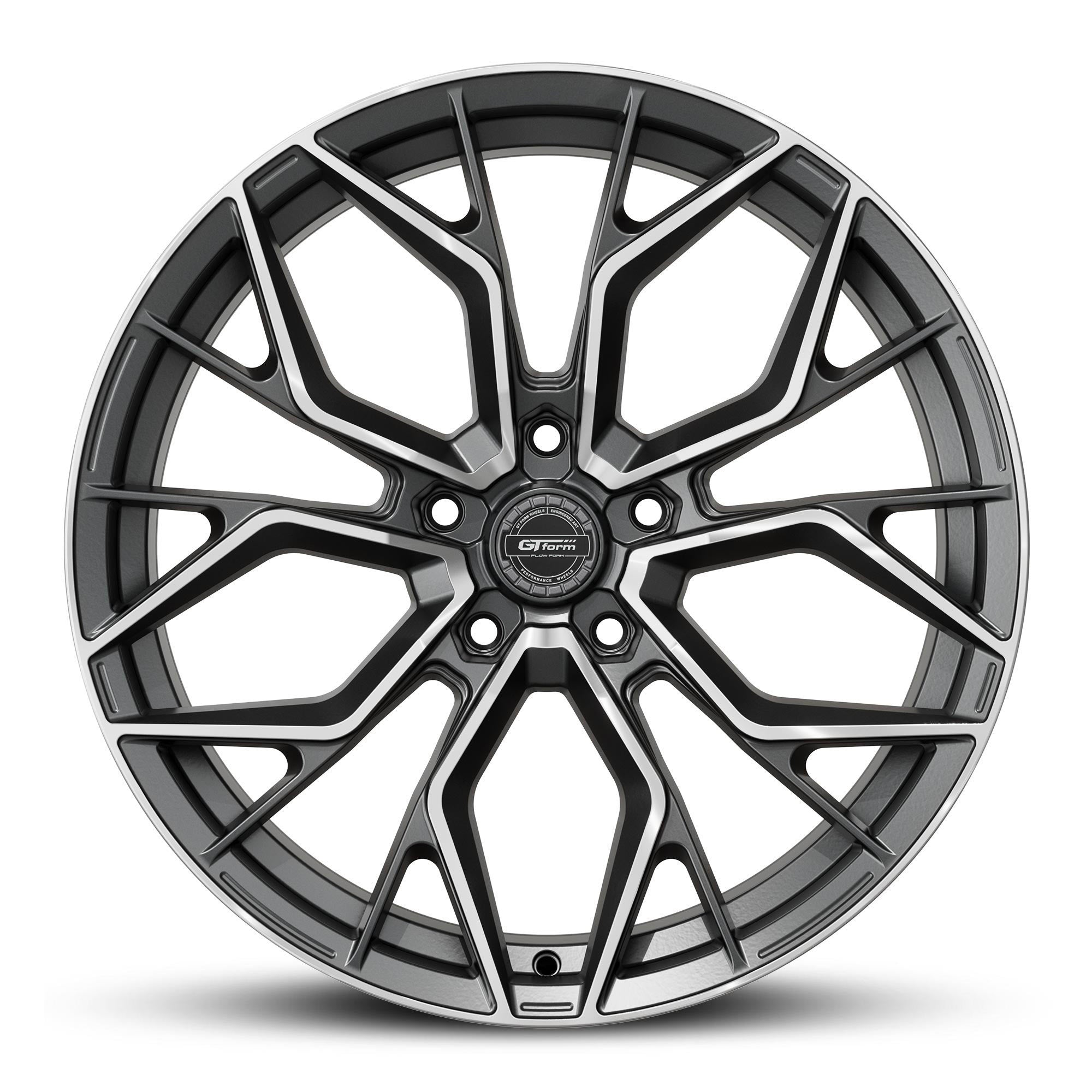 GT Form Wheels Marquee Satin Gunmetal w. Machined Face - MODE Auto Concepts