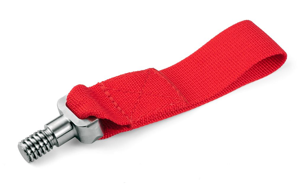 Macht Schnell Motorsports Tow Strap (Red) for BMW M3 F80 M4 F82/F83 & M2 inc. Competition F87 - MODE Auto Concepts