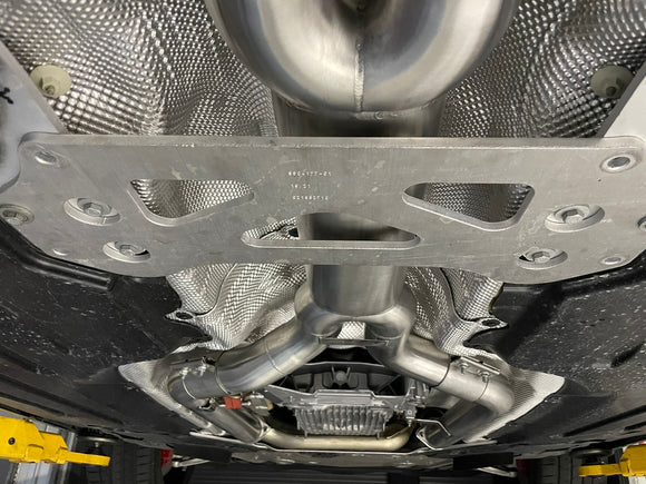 MODE Design Performance Equal Length Single Mid Pipe for BMW M3 G80 M4 G82 S58 - MODE Auto Concepts