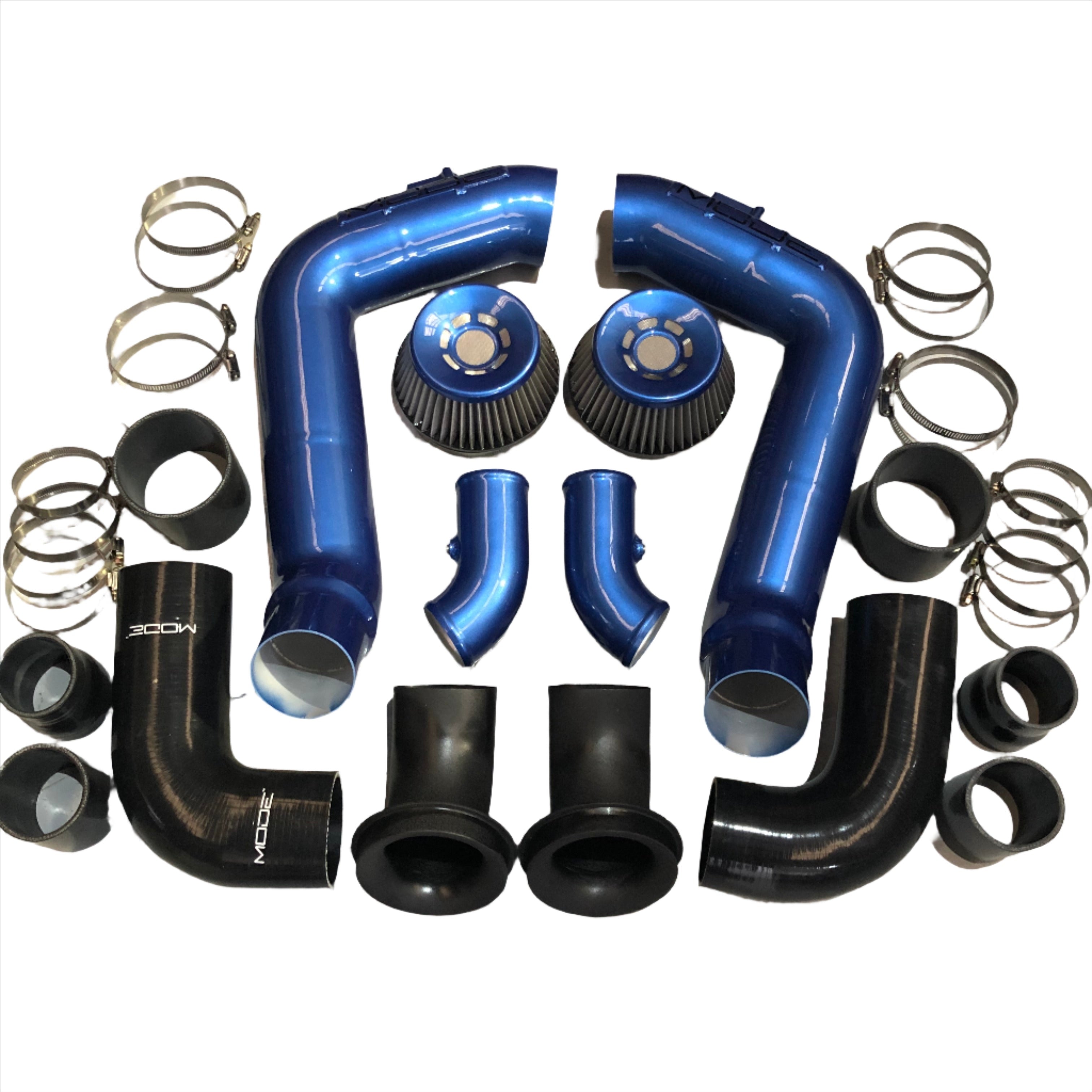 MODE Air+ Performance Front Mounted Intake & Charge Pipe Kit BMW M5 (F10) M6 (F06/F12/F13) S63 TU - MODE Auto Concepts