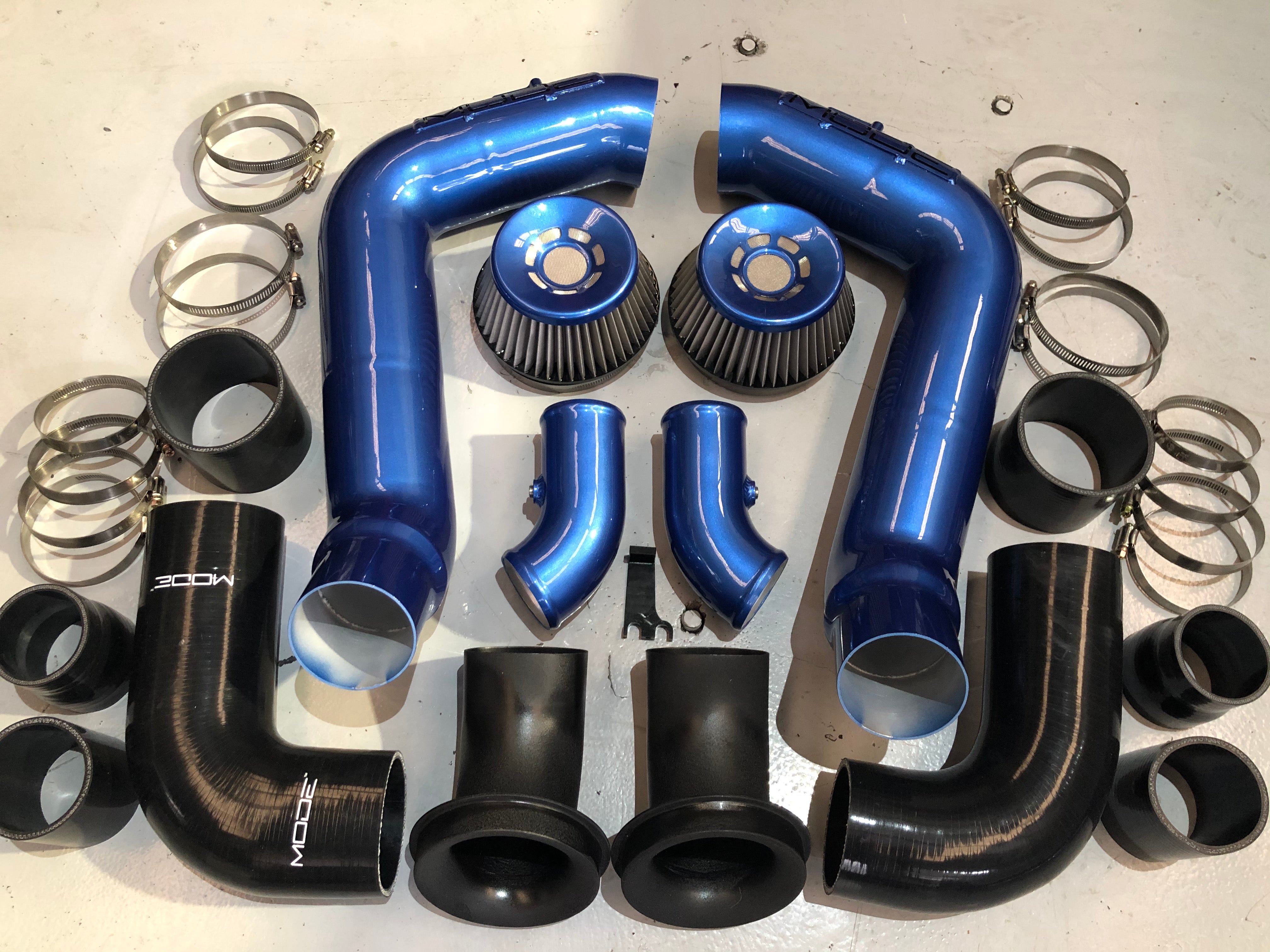 MODE Air+ Performance Front Mounted Intake & Charge Pipe Kit BMW M5 (F10) M6 (F06/F12/F13) S63 TU - MODE Auto Concepts