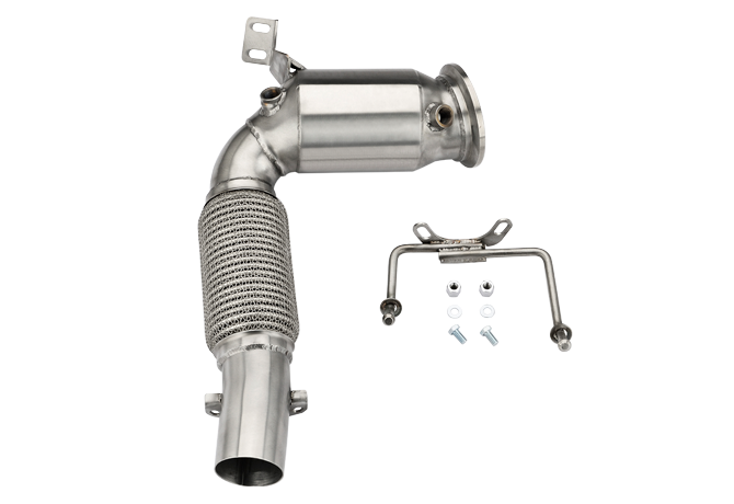 MODE Design Decatted Downpipe for MINI Cooper Clubman Cabrio S JCW F54 F55 F56 F57 F60 B48 w. OPF - MODE Auto Concepts