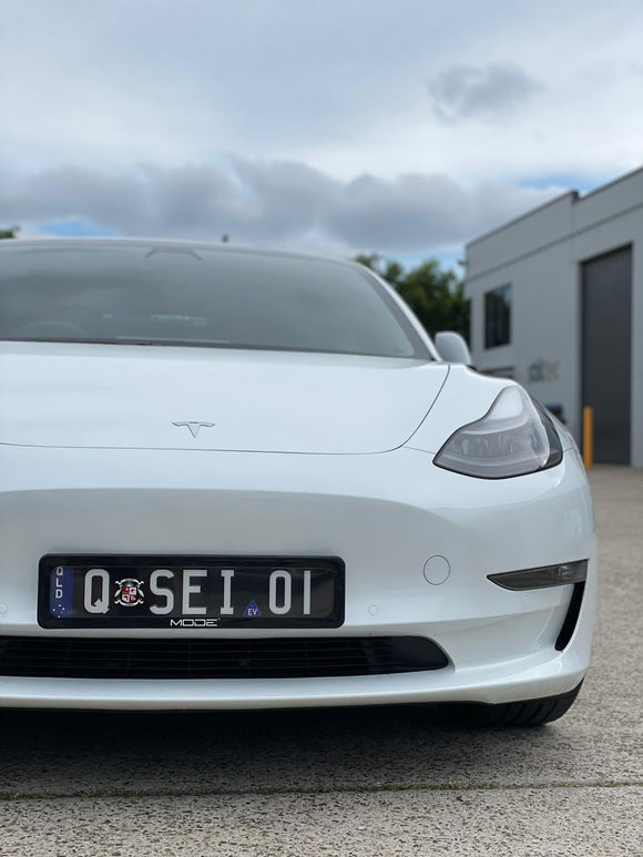 MODE Design License Number Plate Cover & Backing Plate Set - MODE Auto Concepts