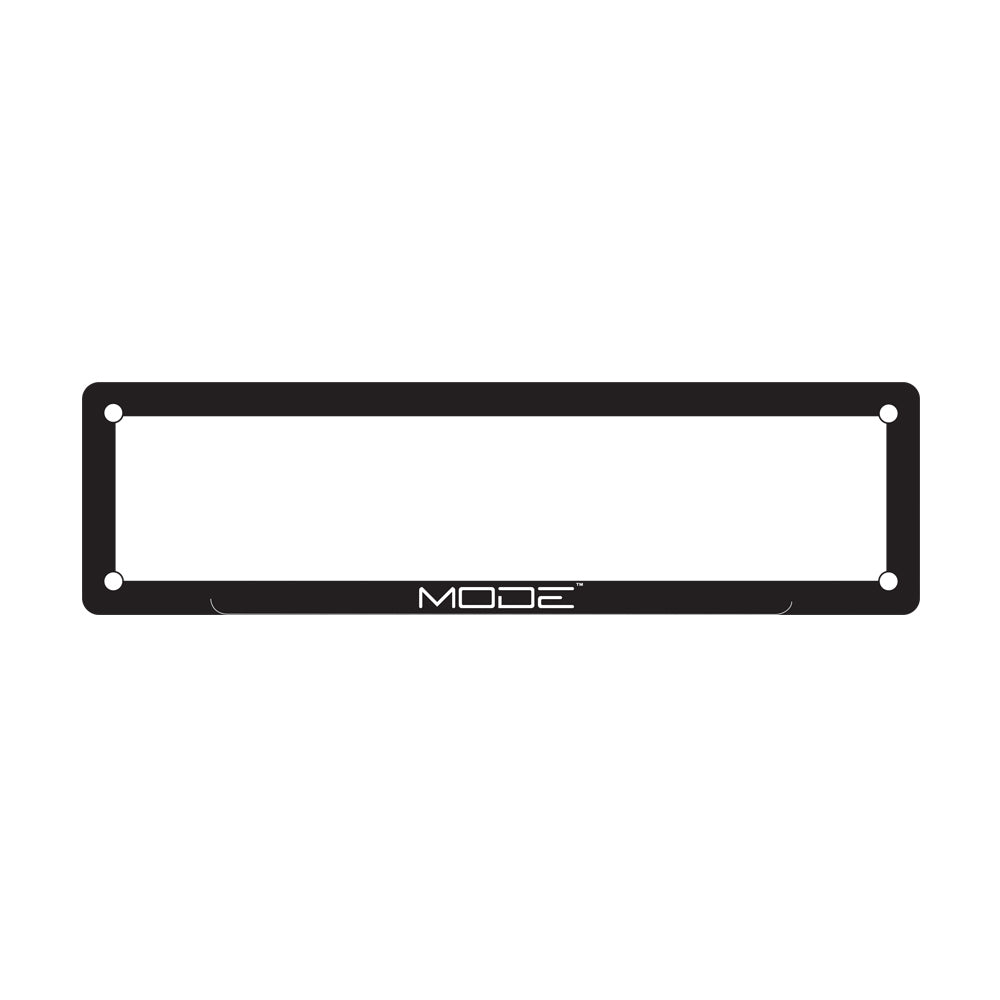 MODE Design License Number Plate Cover & Backing Plate Set - MODE Auto Concepts