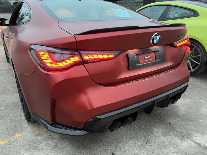 Luminosa GTS / CS Style OLED V2.0 Sequential Tail Light Blackline suit BMW M4 G82 & 4 Series G22 G23 G26 420i 430i M440i - MODE Auto Concepts