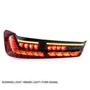 Luminosa GTS / CS Style OLED V2.0 Sequential Tail Light Red Clear suit BMW M3 G80 & 3 Series G20 320i 330i M340i - MODE Auto Concepts