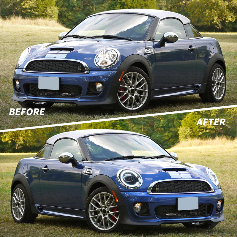 Luminosa LED Headlight suit MINI Cooper S JCW R55 R56 R57 R58 R59 R60 R61 Hatch - MODE Auto Concepts