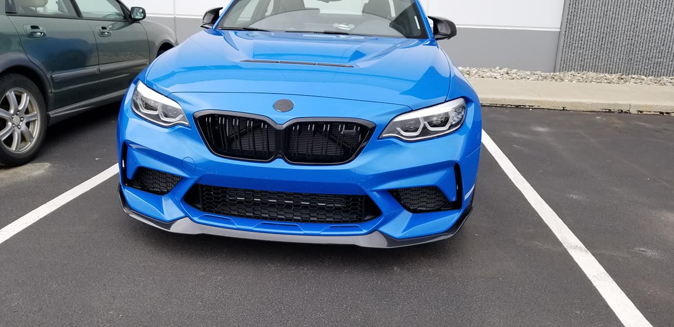 MODE Design Ltd. Edition M2 CS Style Vented Aluminium Hood Bonnet suit BMW M2 (F87) - MODE Auto Concepts