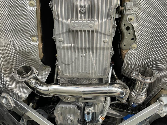 MODE Design 300cpsi Catted Downpipe S58 BMW M3 G80 M4 G82 (inc. OPF) - MODE Auto Concepts