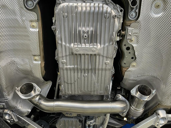 MODE Design Decatted Downpipe S58 BMW M3 G80 M4 G82 (inc. OPF) - MODE Auto Concepts