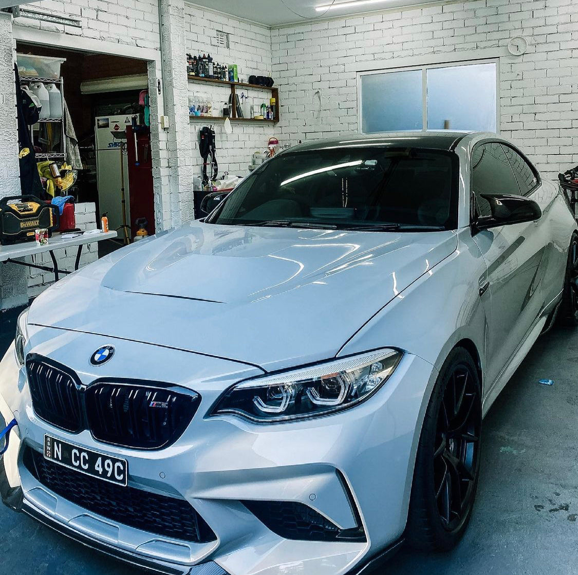 MODE Design GTS / CS Style Vented Aluminium Hood Bonnet suit BMW M2 (F87) - MODE Auto Concepts