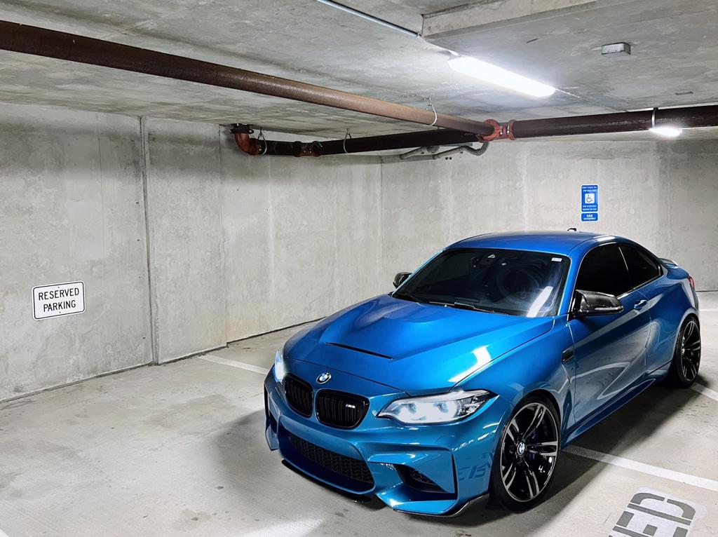 MODE Design GTS Style Vented Aluminium Hood Bonnet for BMW M2 Competition F87 - MODE Auto Concepts