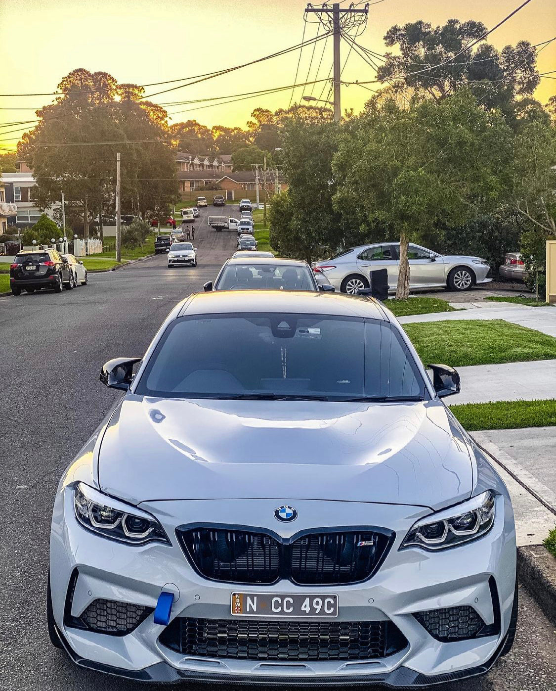 MODE Design GTS / CS Style Vented Aluminium Hood Bonnet suit BMW M2 (F87) - MODE Auto Concepts