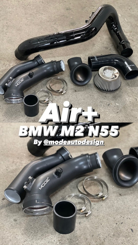 MODE Air+ Front Mounted Intake Kit BMW M2 F87 N55 - MODE Auto Concepts