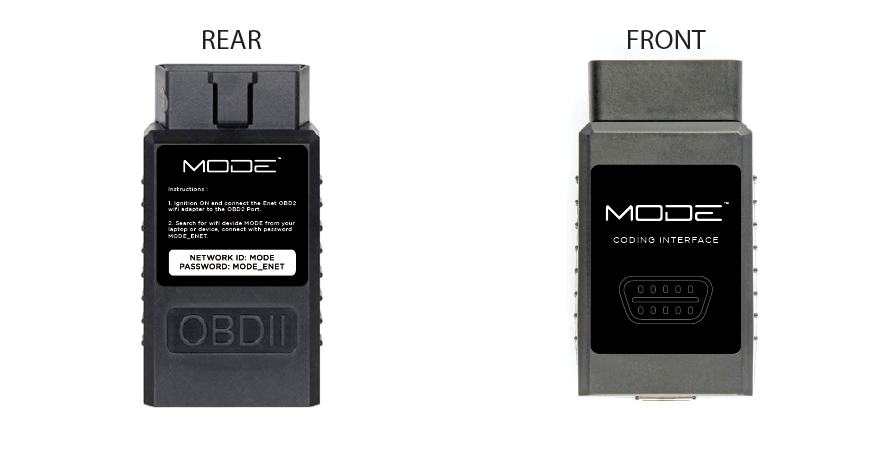 MODE Ultimate Wireless OBDII Wifi Flash Adapter Black suit BMW I F G-Series Toyota Supra A90 & Mini Cooper - MODE Auto Concepts