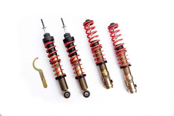 MTS Technik Street Suspension - Adjustable Coilovers w. Eibach Springs for Audi A3 TT 8P 8J  & VW Jetta MK3 & Skoda Octavia MK2 & Seat Leon MK2 - MODE Auto Concepts