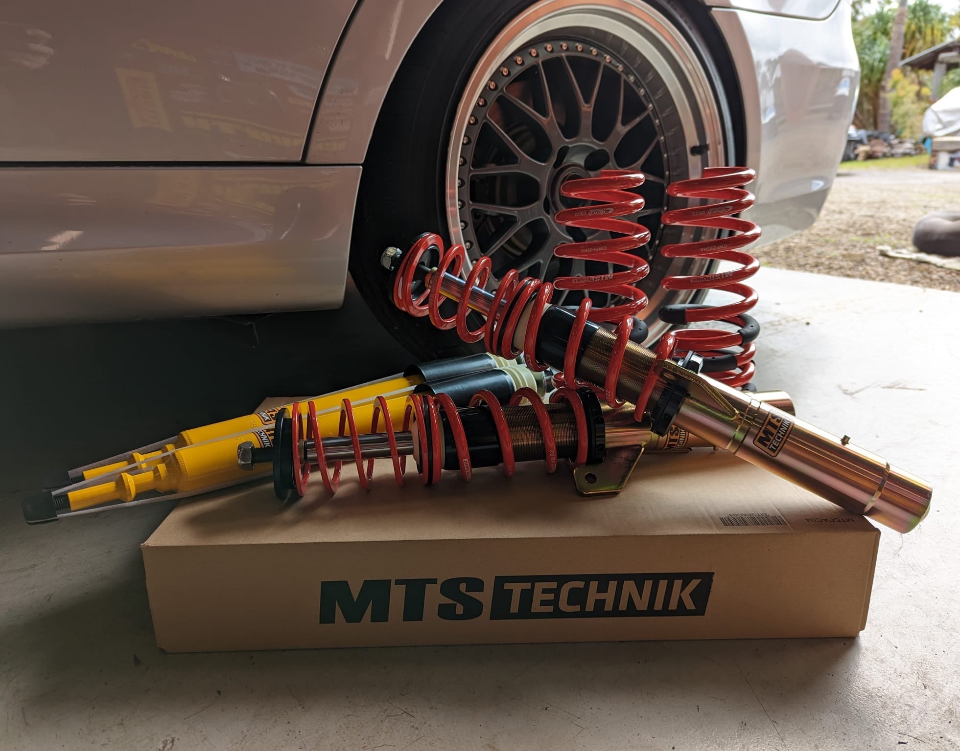 MTS Technik Suspension - Adjustable Coilovers w. Eibach Springs suit BMW 3 Series E90 (02/2004-12/2011) E90 Sedan - MODE Auto Concepts