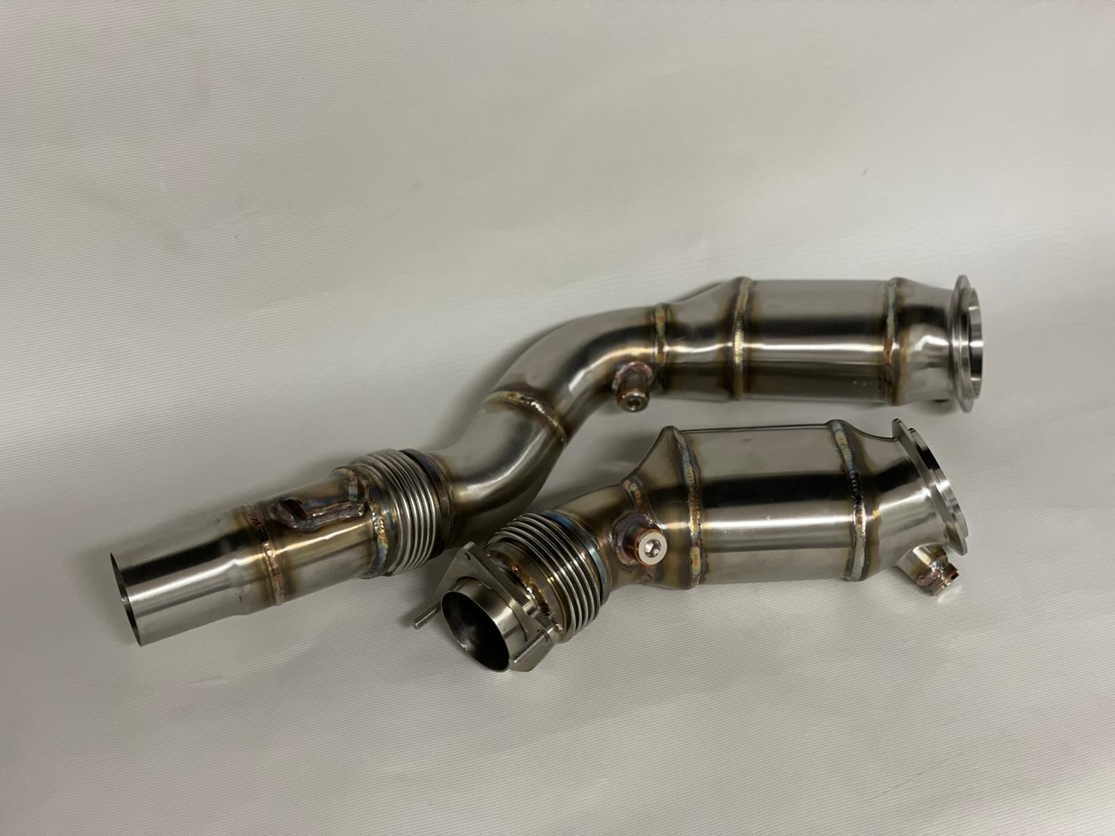 MODE Design 200cpsi Catted Downpipe S55 BMW M3 F80 M4 F82 M2 Competition F87 - MODE Auto Concepts