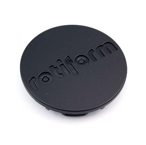 Rotiform Centre Cap Matte Black (Matte Black w. Gloss Black Logo) - MODE Auto Concepts