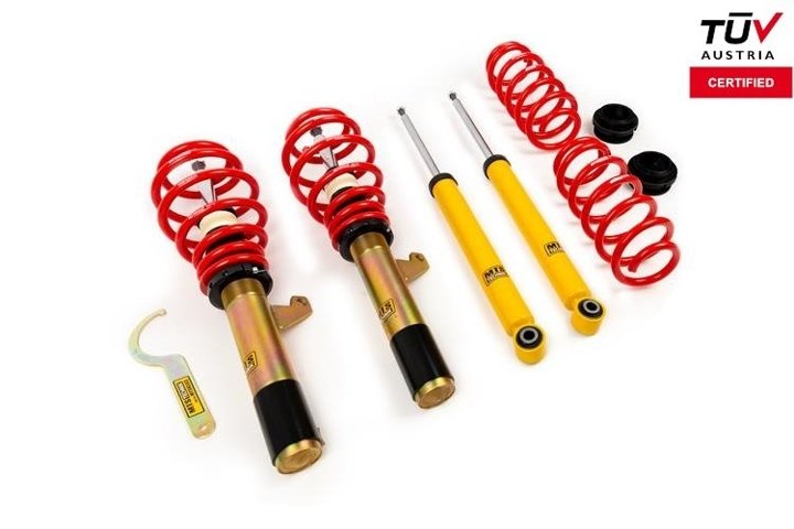 MTS Technik Street Suspension - Adjustable Coilovers w. Eibach Springs for Audi A3 8Y 8V TT & Skoda Octavia MK3 MK4 & Seat Leon MK3 - MODE Auto Concepts