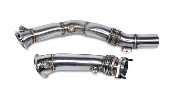 MODE Design Performance Decatted/Catless Downpipe suits BMW M2 Competition (F87) & M3/M4 (F80/F82) S55 - MODE Auto Concepts