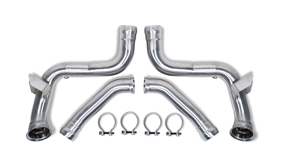 MODE Design Performance Catted Downpipes V2.0 (3.5") w/200cpsi Sport Cat suits Mercedes Benz C63s W205 AMG Sedan, Coupe & Wagon - MODE Auto Concepts