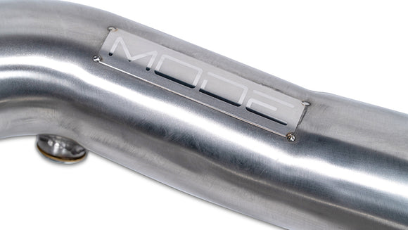 MODE Design Performance Catted Downpipes V2.0 (3.5") w/200cpsi Sport Cat suits Mercedes Benz C63s W205 AMG Sedan, Coupe & Wagon - MODE Auto Concepts