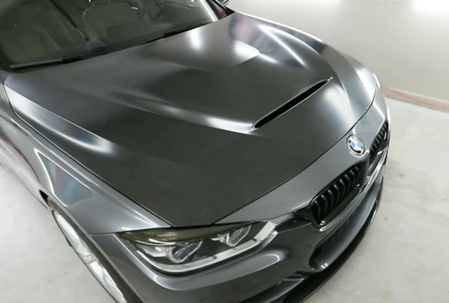 MODE Design GTS / CS Style Vented Steel Hood Bonnet suit BMW 3 4 Series 335i 340i F30 435i 440i  F32 - MODE Auto Concepts