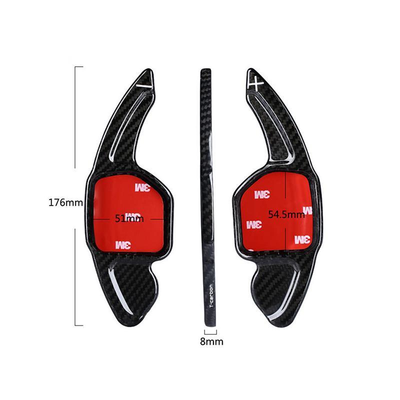 MODE DSG Paddles Carbon Fiber Paddle Shifters suit Audi (Type-B) [Flat Base] *2013-2016* - MODE Auto Concepts
