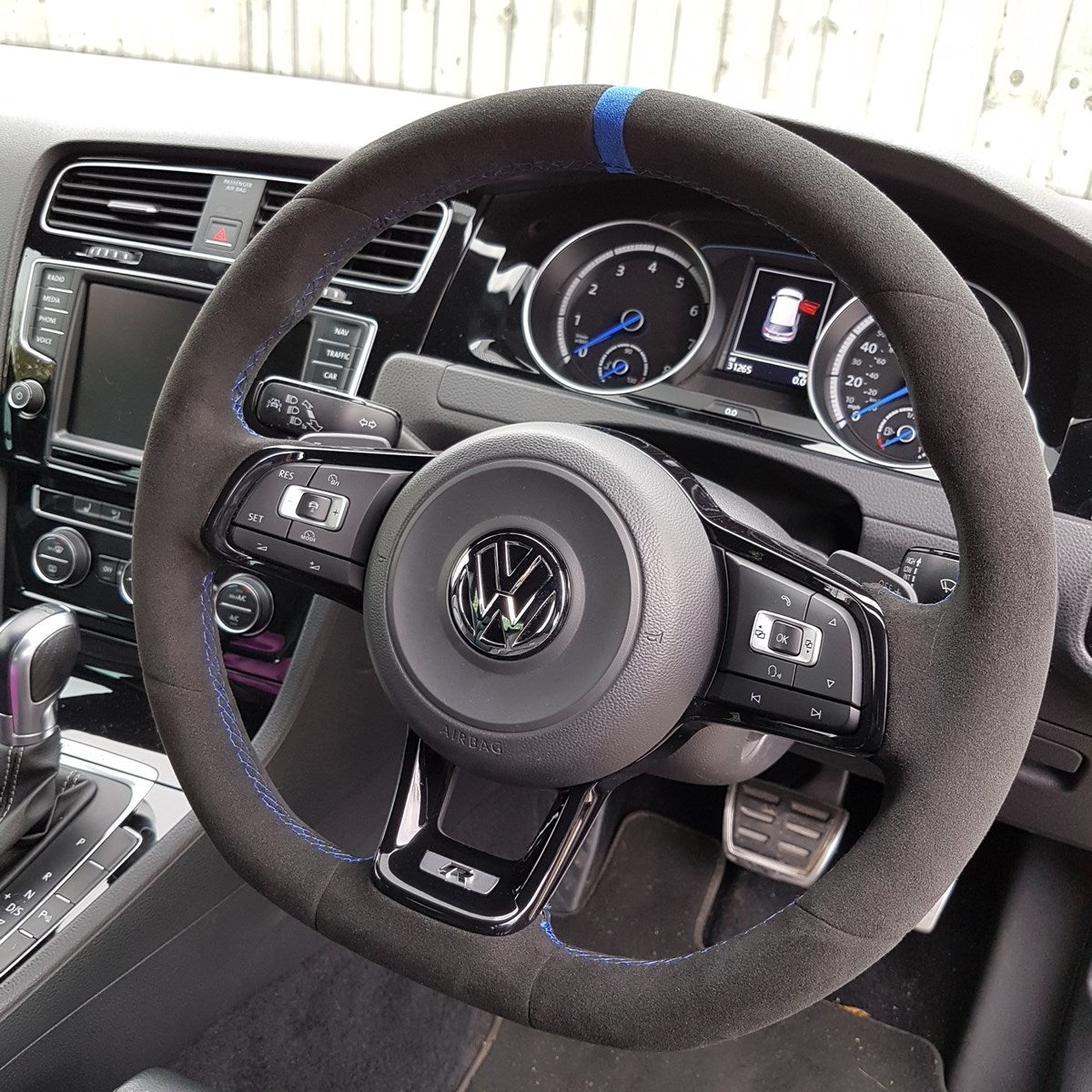 MODE DSG Paddles Custom Alcantara Steering Wheel Cover for VW Golf MK7 & MK7.5 - MODE Auto Concepts