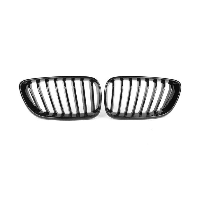 Exon Gloss Black Single Slat Grille for BMW 2-Series inc. M235i M240i F22/F23 - MODE Auto Concepts