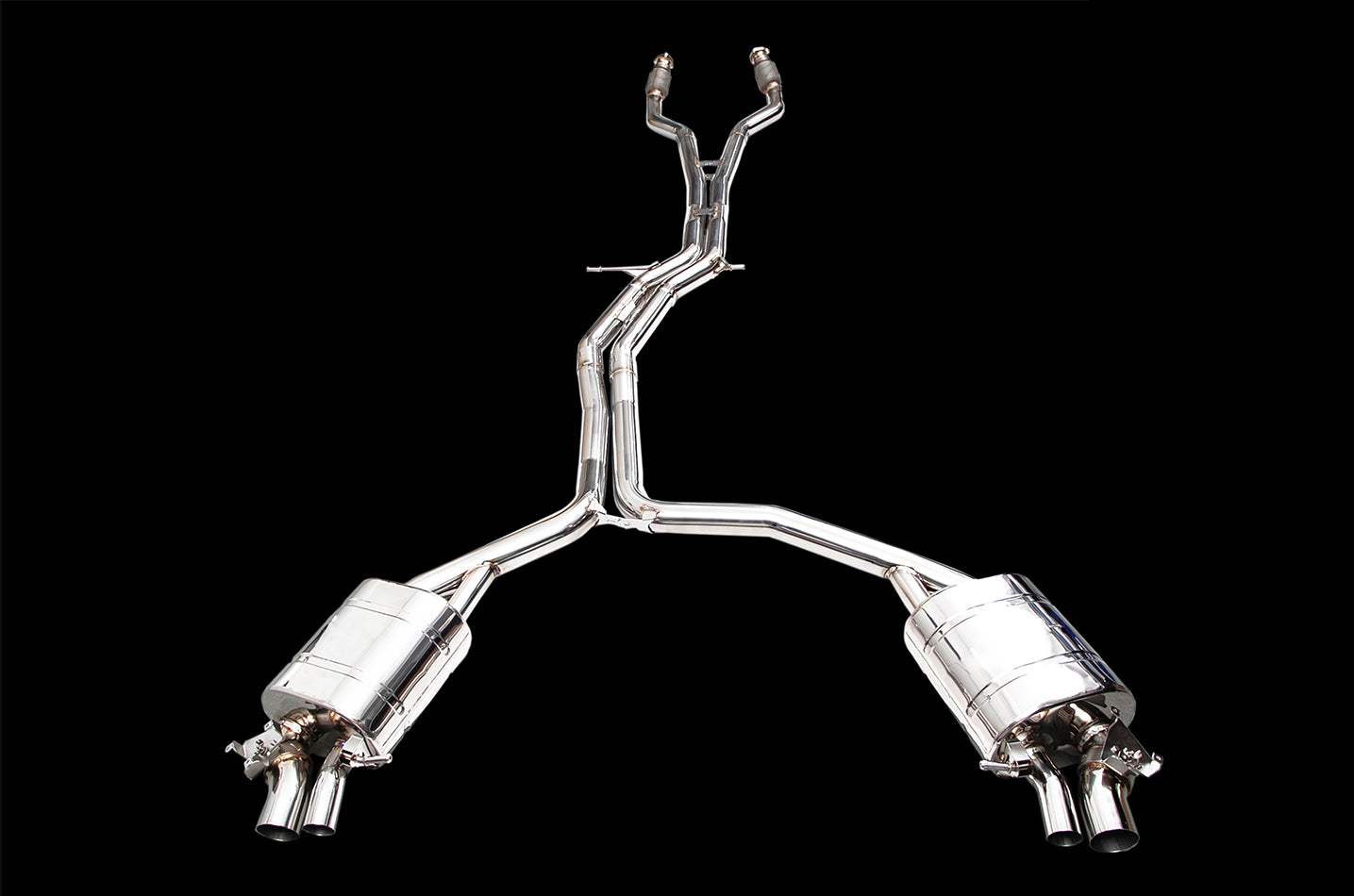 iPE - Valvetronic Exhaust System w/ Chrome Tips suit Audi RS6 C7 / C7.5 (2013-2018) - MODE Auto Concepts