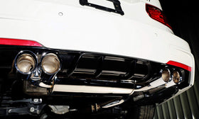 iPE - Valvetronic Exhaust System w/ Wired Remote & Dual Side Dual Ti Blue Tips suit BMW F30 335i (N55) (2011-2015) - MODE Auto Concepts