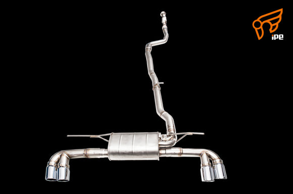 iPE - Valvetronic Exhaust System w/ Wired Remote & Black Mamba Tips (Carbon Fiber & Titanium) suit BMW G30 / G31 520i / 530i (B48) (2017-Current) - MODE Auto Concepts