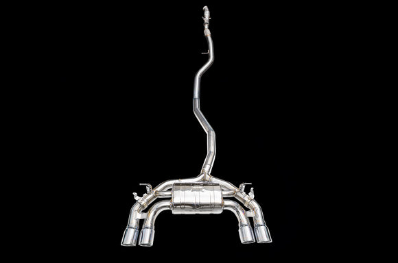 iPE - Valvetronic Exhaust System w/ OBD Remote & Red Mamba Tips (Carbon Fiber & Titanium) suit BMW M2 F87 (2015-2017) - MODE Auto Concepts