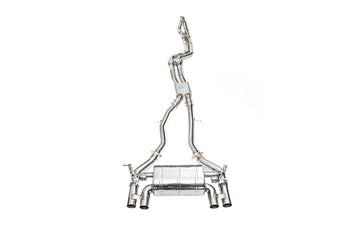 iPE - Valvetronic Exhaust System w/ Black Chrome Tips suit BMW M3 F80 & M4 F82/F83 (2014-2020) - MODE Auto Concepts
