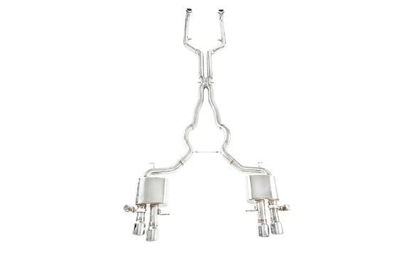 iPE - Valvetronic Exhaust System w/ OBD Remote & Black Chrome Tips suit BMW M5 F10 (2012-2016) - MODE Auto Concepts