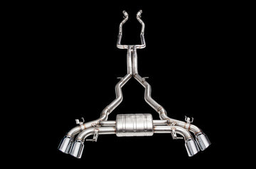 iPE - Valvetronic Exhaust System w/ Wired Remote & Chrome Tips suit BMW M5 F90 (2018-Current) - MODE Auto Concepts