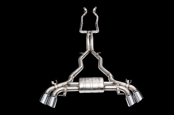 iPE - Valvetronic Exhaust System w/ Wired Remote & Chrome Tips suit BMW M5 F90 (2018-Current) - MODE Auto Concepts