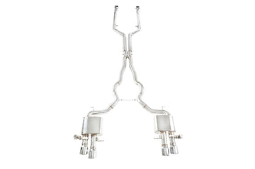 iPE - Valvetronic Exhaust System w/ Wired Remote & Chrome Tips suit BMW M6 F06 Gran Coupe (2012-2017) - MODE Auto Concepts