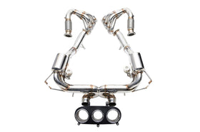 iPE - Valvetronic Muffler w/ Wired Remote & Triple Chrome Tips suit Ferrari 458 Italia (2013-2015) - MODE Auto Concepts