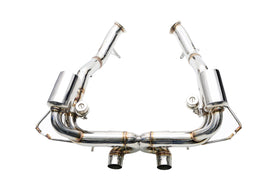 iPE - Valvetronic Muffler w/ Wired Remote & Dual Chrome Tips suit Ferrari 458 Italia (2013-2015) - MODE Auto Concepts