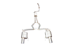 iPE - Valvetronic Exhaust System w/ Wired Remote & Chrome Tips suit Ford Mustang MK6 2.3T EcoBoost (2015-Current) - MODE Auto Concepts