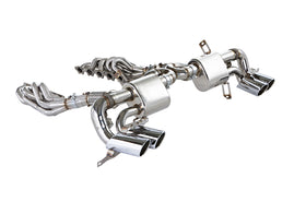 iPE - Valvetronic Exhaust System w/ Chrome Tips suit Lamborghini Gallardo LP550 / 560 / 570 (2008-2013) - MODE Auto Concepts