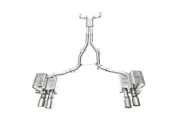 iPE - Valvetronic Exhaust System w/ Ti Blue Tips suit Maserati Quattroporte MK6 3.0T (2WD) (2013-Current) - MODE Auto Concepts