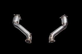 iPE - Downpipe Sport Cat Pipe + Heat Protector suit McLaren 720S (2017-Current) - MODE Auto Concepts