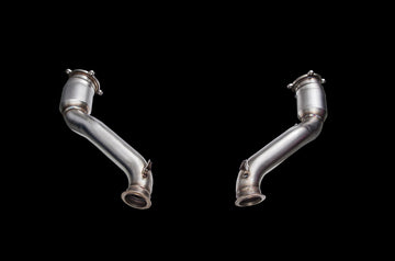 iPE - Downpipe Sport Cat Pipe + Heat Protector suit McLaren 720S (2017-Current) - MODE Auto Concepts