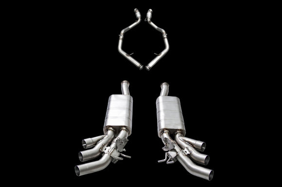 iPE - Valvetronic Exhaust System w/ OBD Remote & Black Chrome Tips suit Mercedes Benz G63/G500 (W463A/W464) (2019-Current) - MODE Auto Concepts